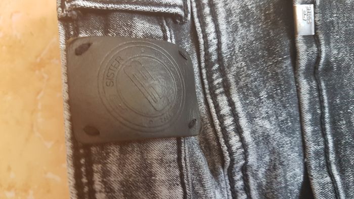 Short troué jeans femme noir 38 FB - photo numéro 4