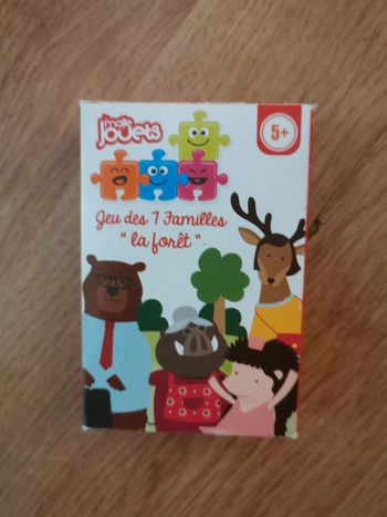 Jeu de cartes /7 familles /animaux