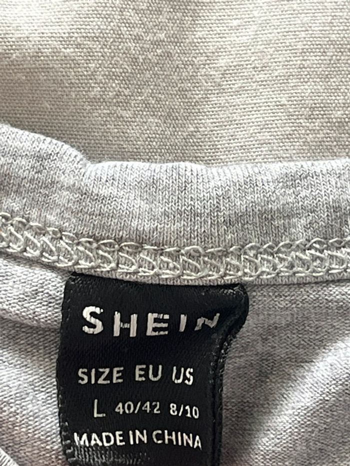 Crop top gris - photo numéro 3