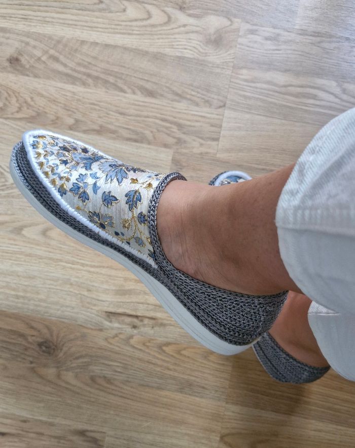 Chaussures femme en crochet - photo numéro 2