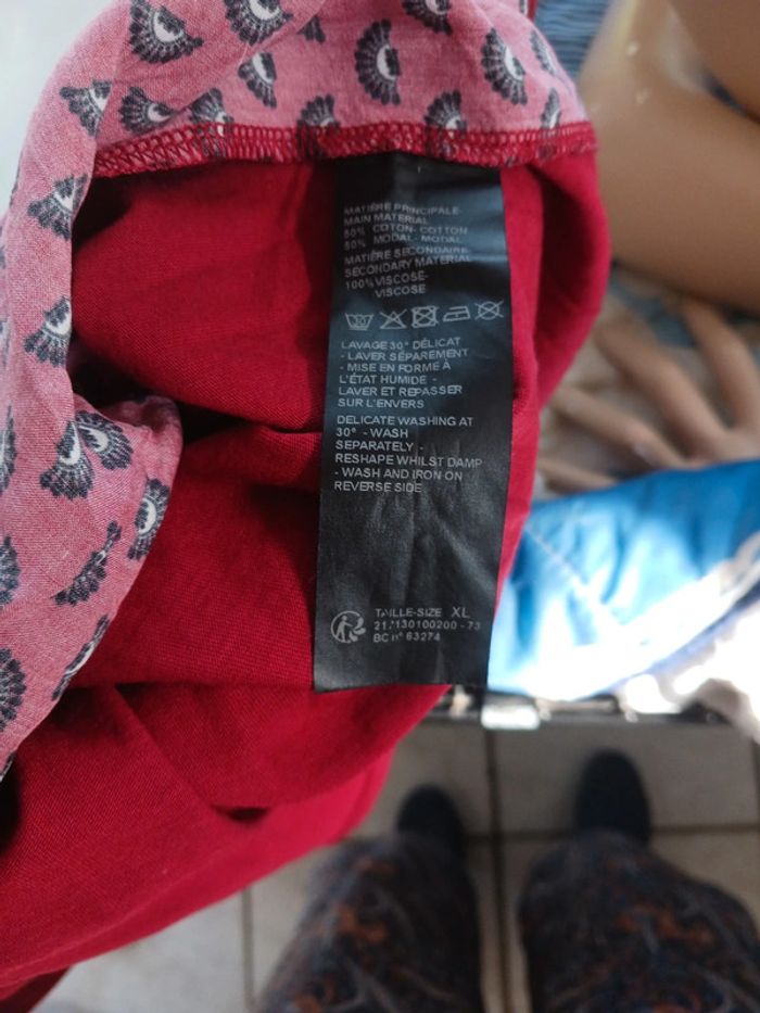 Tee shirt manche longue taille 42 burton - photo numéro 8