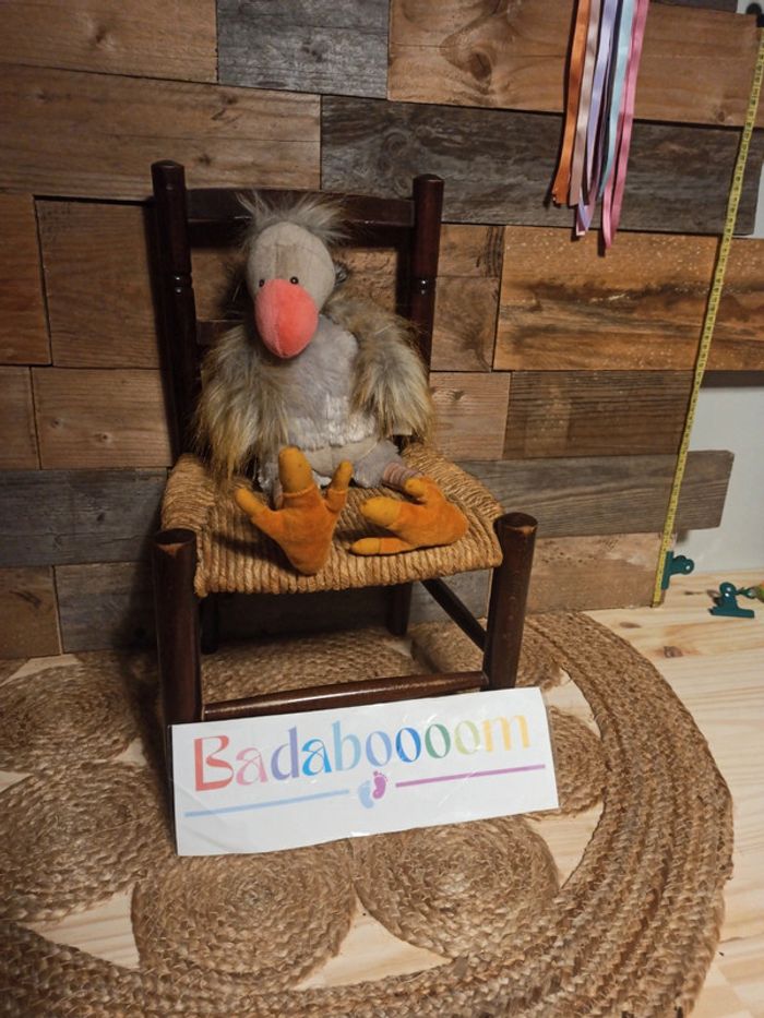 peluche Moulin roty Gus le vautour tbe