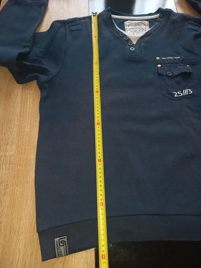 Pull homme bleu T. XL - photo numéro 6