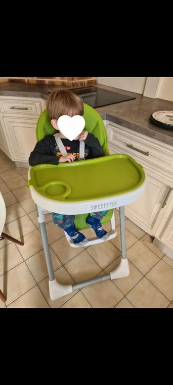 Chaise haute bebe enfant évolutive transat pliable Sweetyfox