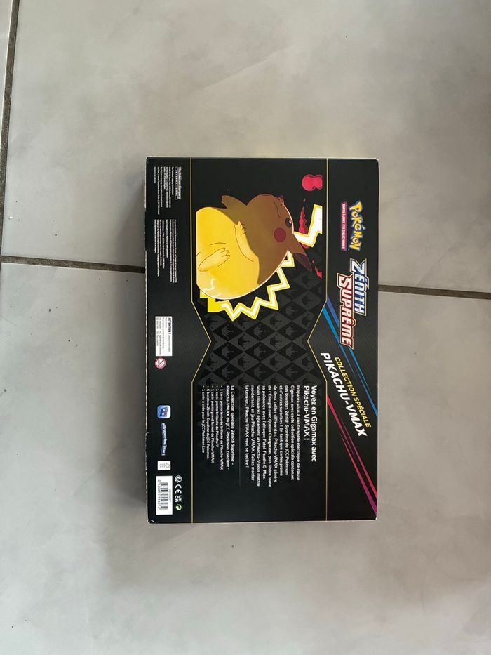 Coffret rare neuf scellé Pikachu Zénith Suprême - photo numéro 2