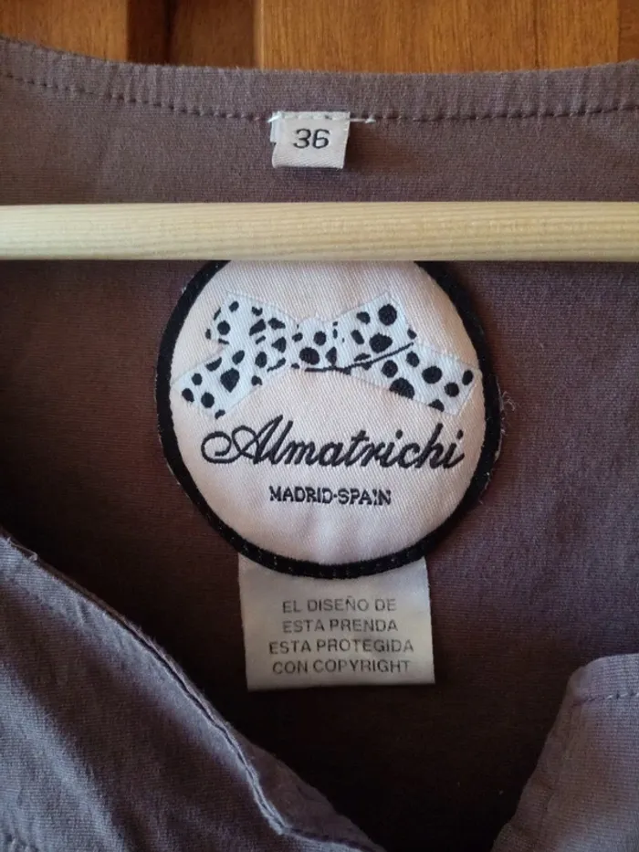 Robe marron Almatrichi - photo numéro 2