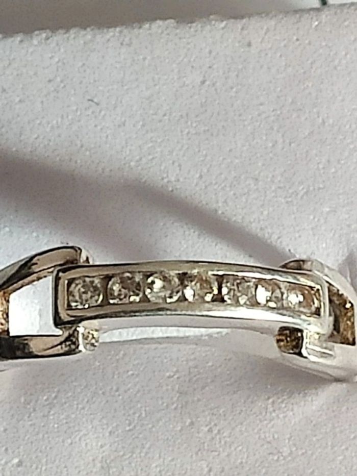 Bague argent et cristaux - photo numéro 2