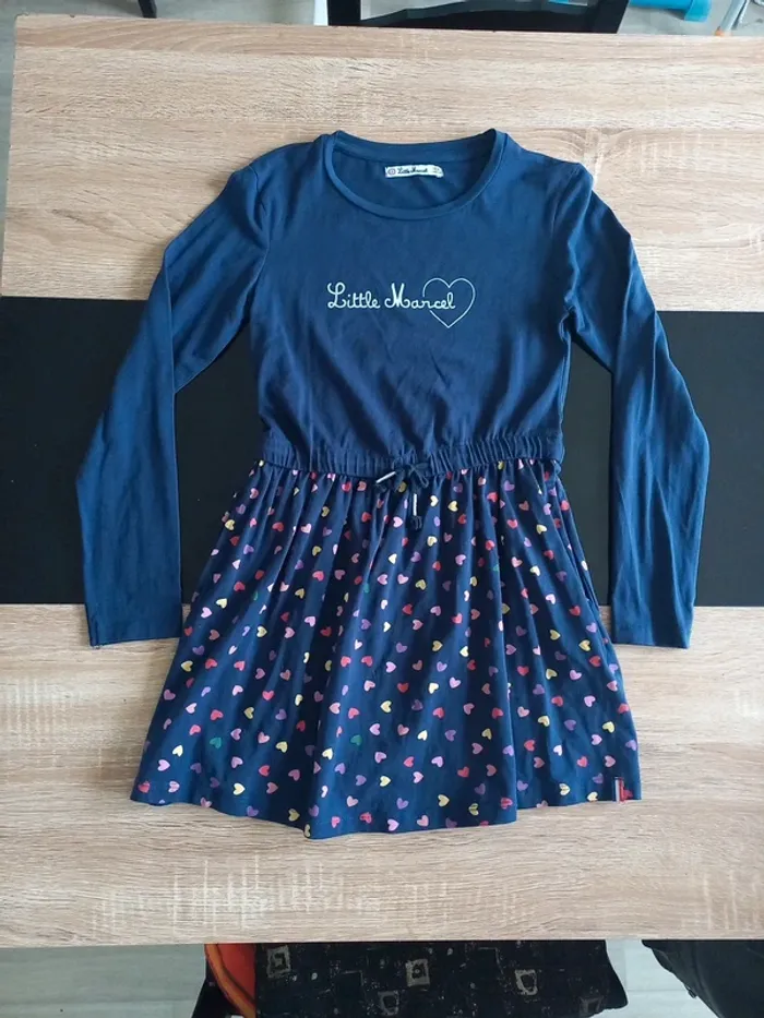 Robe 👗 bleue marine 10 ans