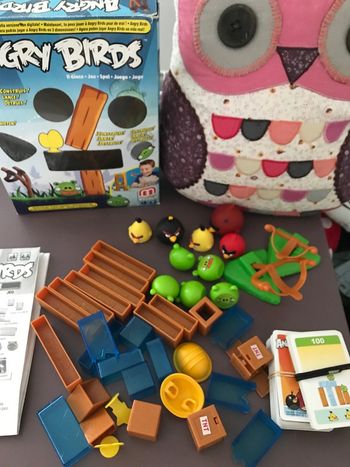Jeu oiseaux construction Angry Birds Mattel