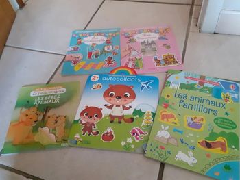 Lot 5 livres imagier