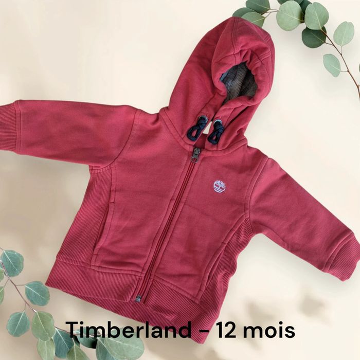 Veste zippée Timberland 12 mois