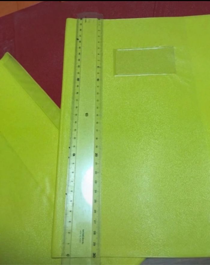 Lot 15 protège-cahiers grand format (couleurs et transparent) - photo numéro 8