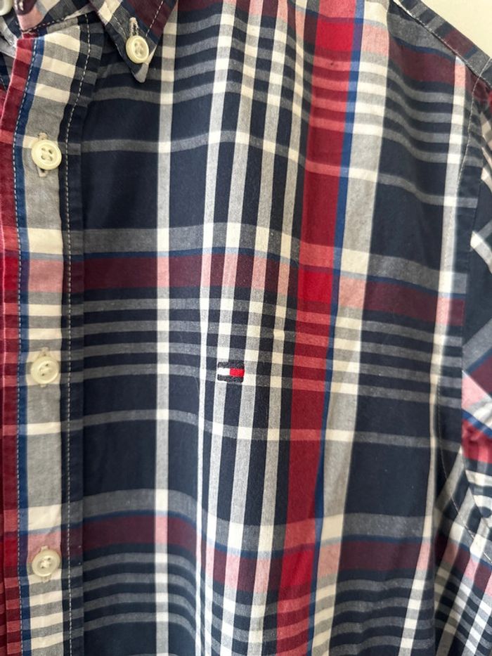 Chemise à carreaux Tommy Hilfiger – Homme – Taille S – Très bon état - photo numéro 2