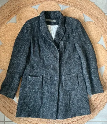 Manteau gris Zara taille L