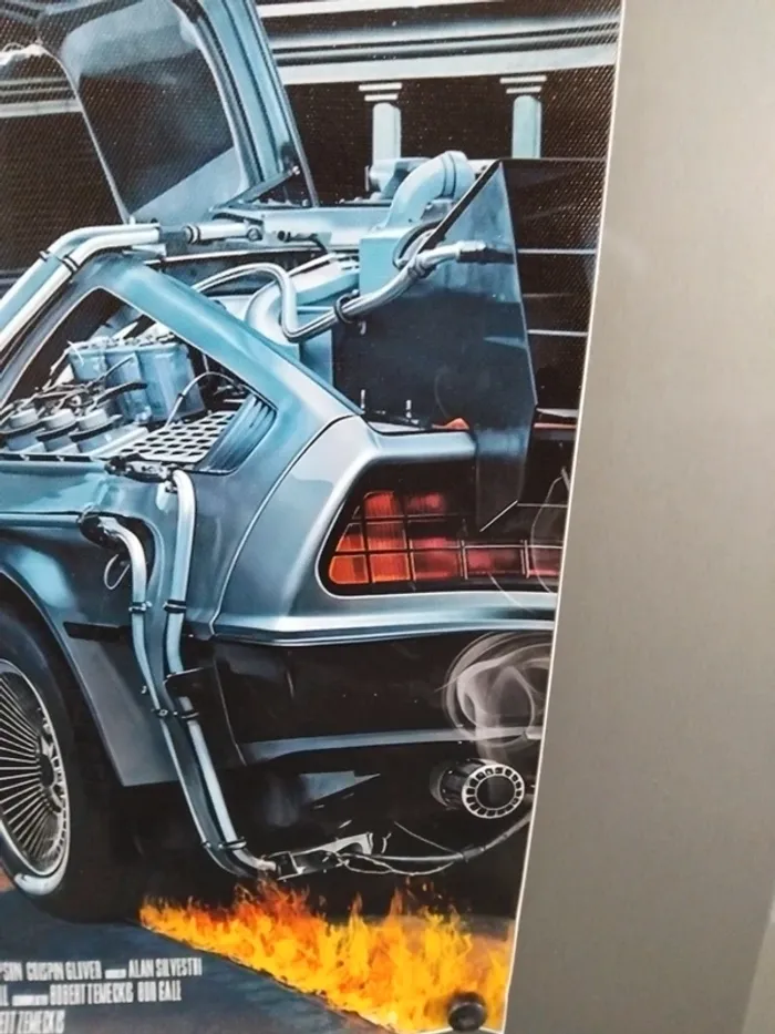 Affiche de film Retour vers le futur sur toile - photo numéro 3