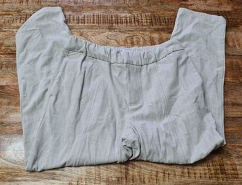 Pantalon épais zara taille M gris clair