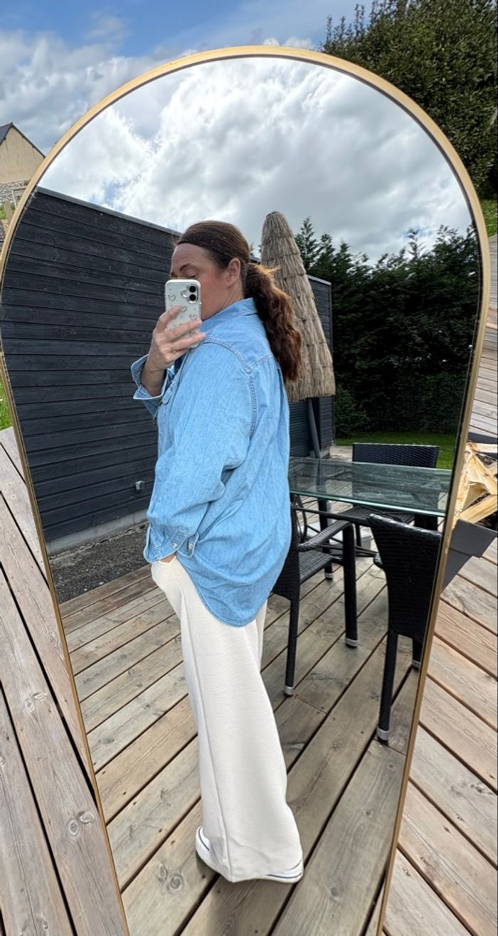 Uniqlo chemise en jean taille XXL - photo numéro 2