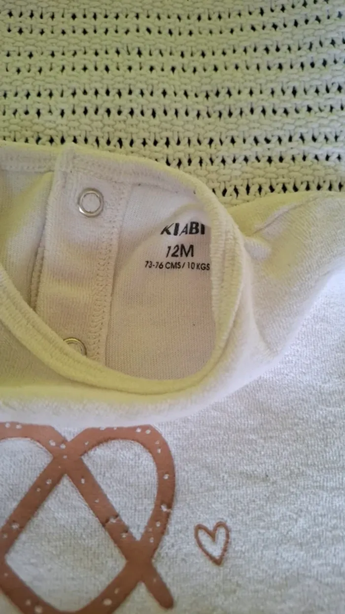 Pyjama Velour Bredzel 12Mois(Mixte) - photo numéro 3