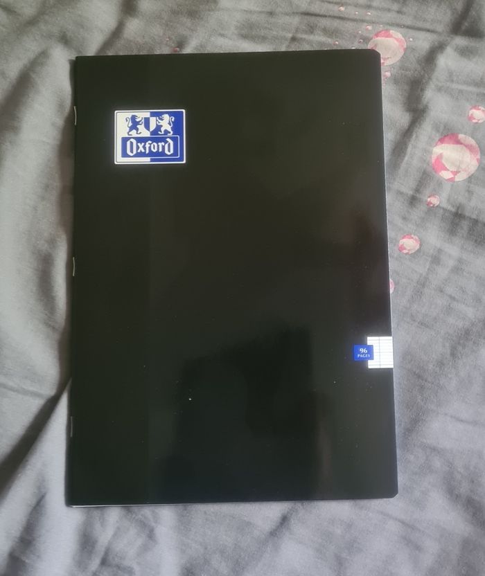 Cahier 24x32cm grans carreaux 96 pages