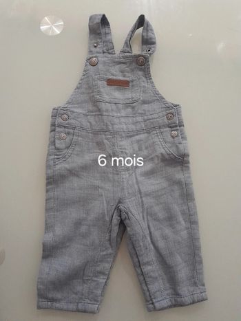 Salopette grise 6m