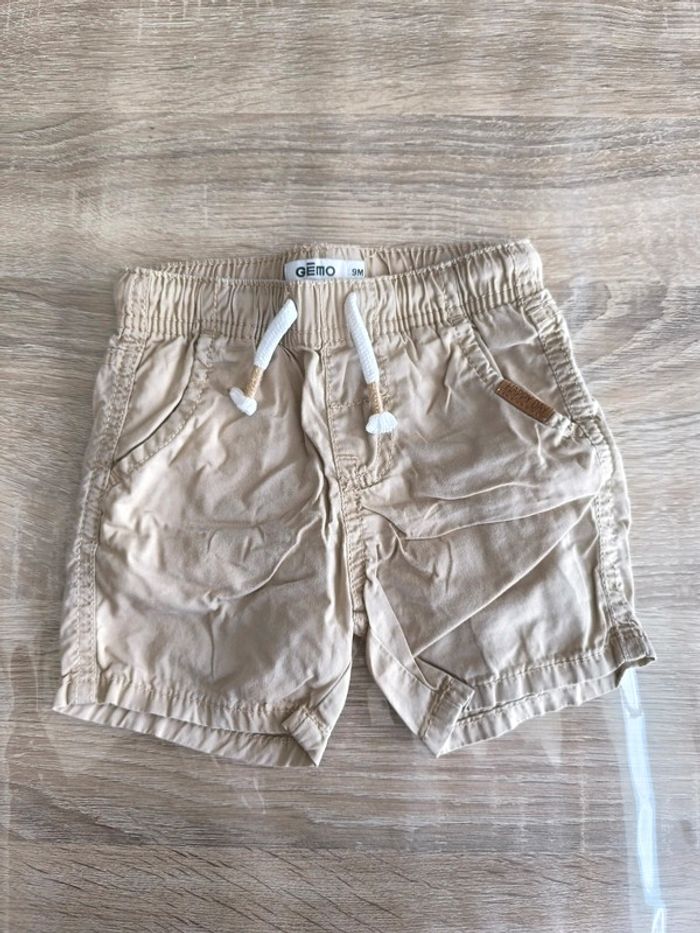 Short garçon 9 mois