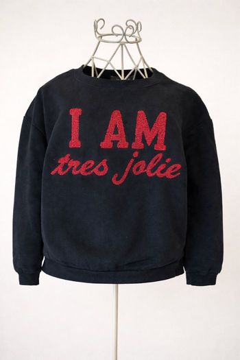 Sweat “I AM très jolie” Primark – Taille 34