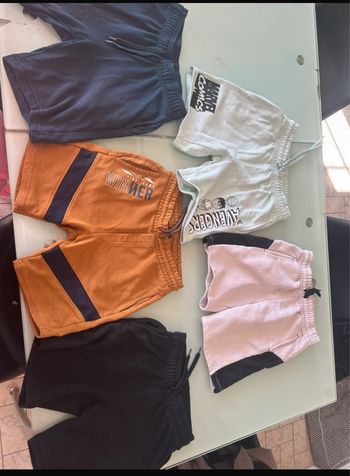 Lot 5 shorts garçon