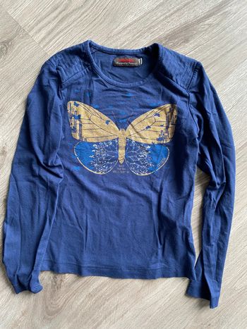 Haut manche longue bleu marine Catimini 6ans