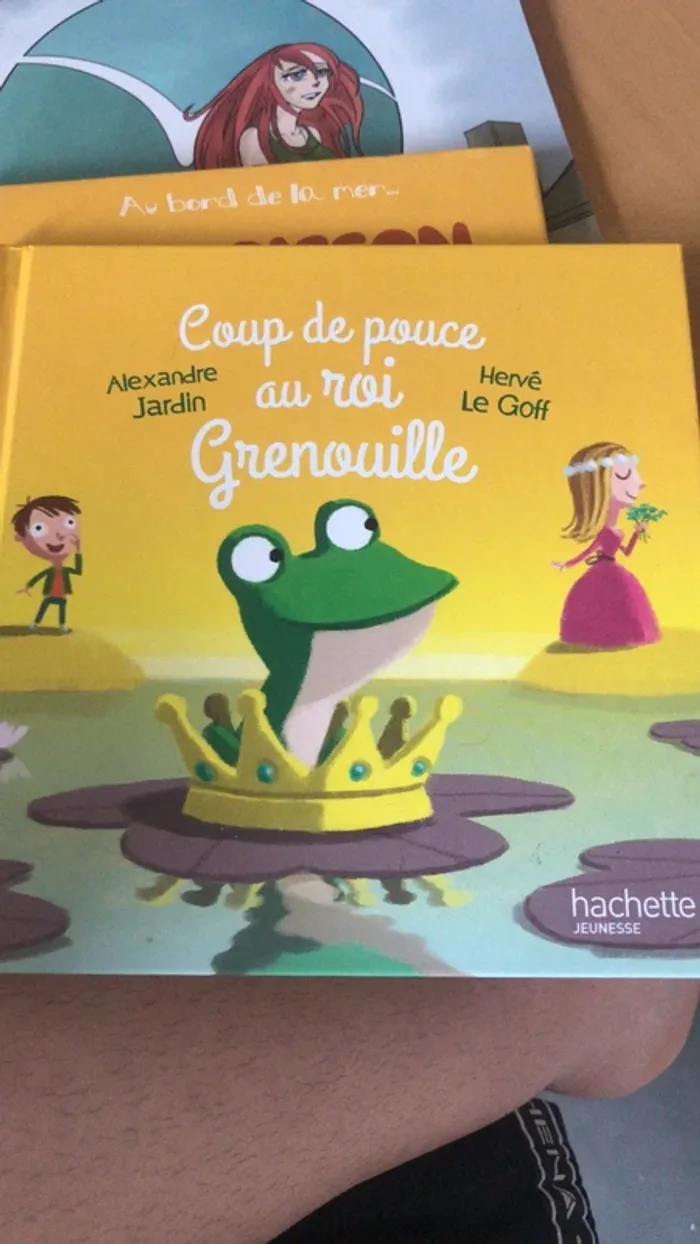 Livre grenouille