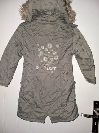 Doudoune doublée polaire kaki IKKS 4 ans
