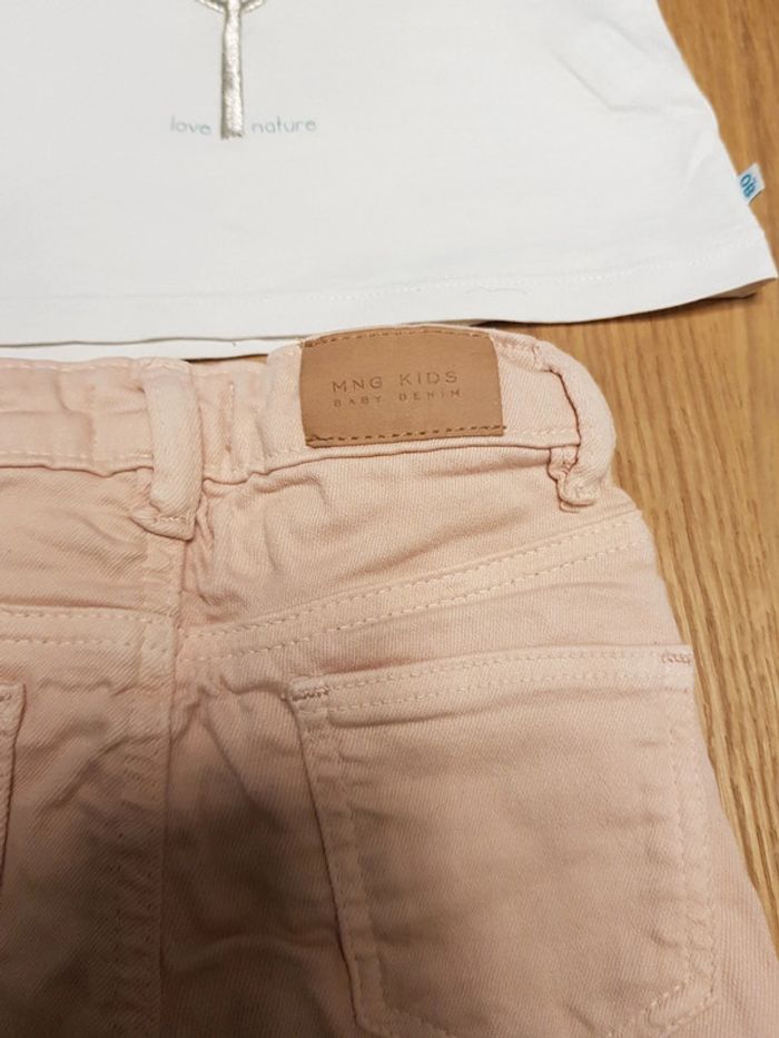 Ensemble bébé 9 mois tee-shirt manches longues et pantalon - photo numéro 11