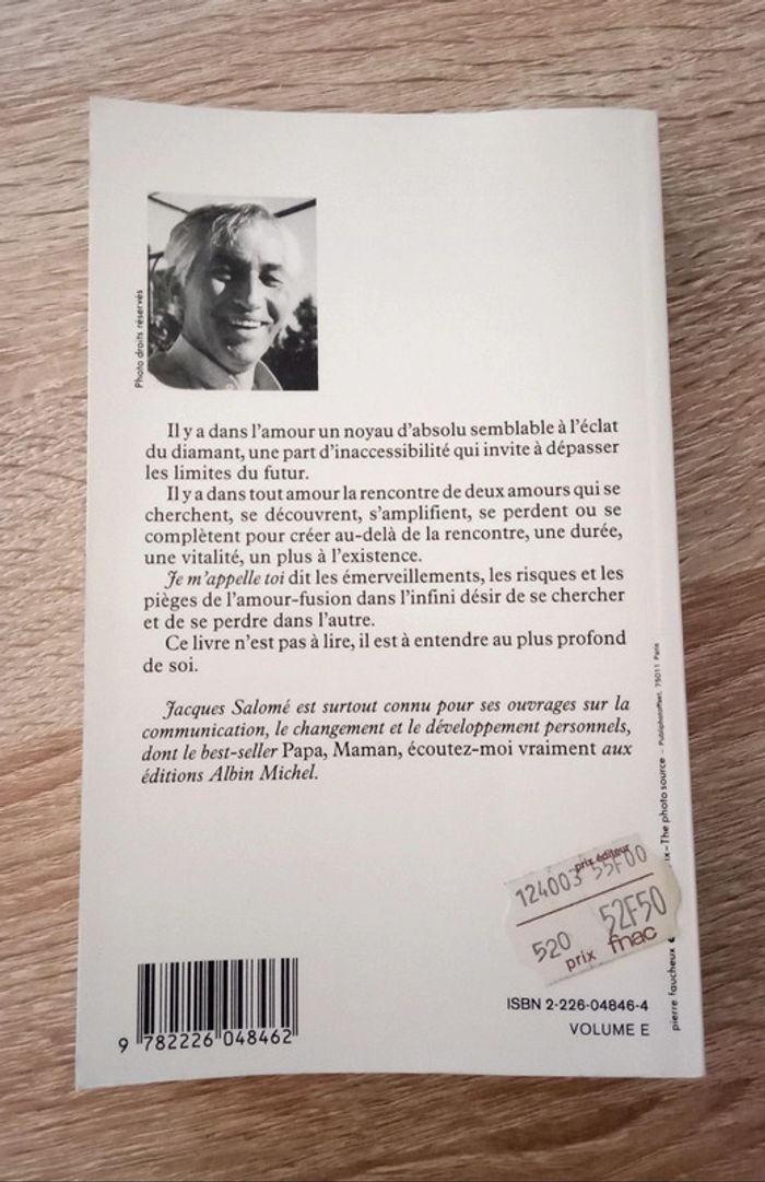 Jacques Salomé 🫧 Je m'appelle toi - photo numéro 2