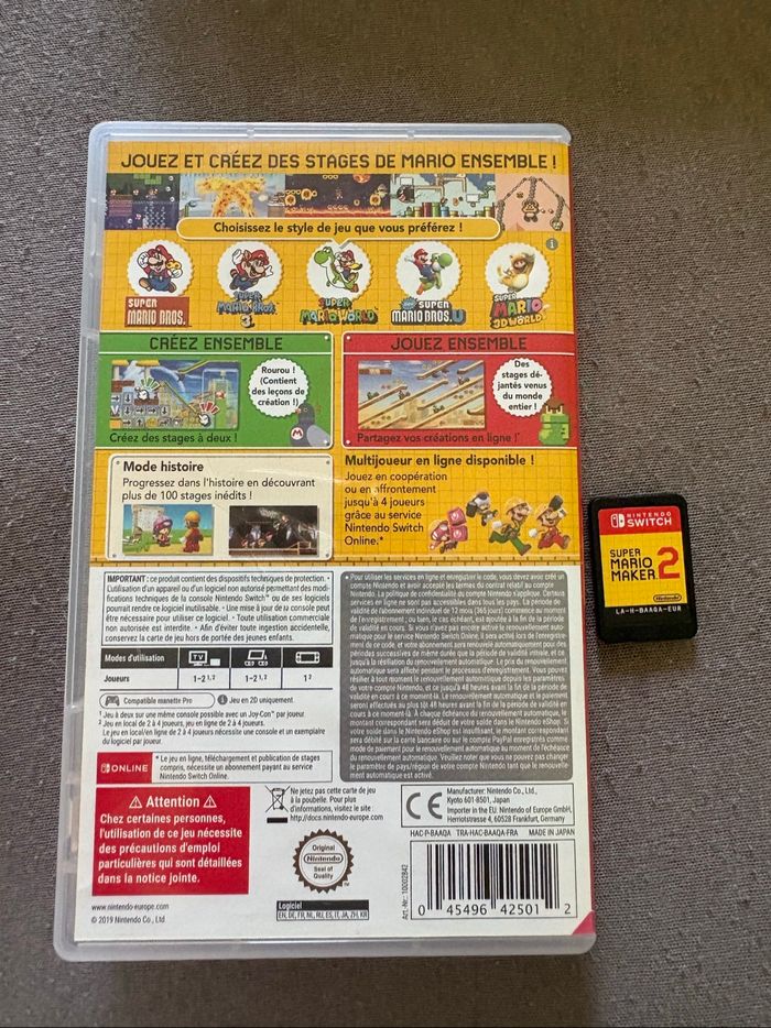Super Mario Maker 2 Switch - photo numéro 4