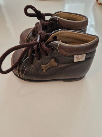 Chaussures montantes cuir bébé garçon P.19