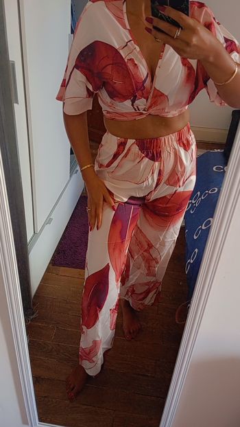 Ensemble combinaison pantalon et haut  M
