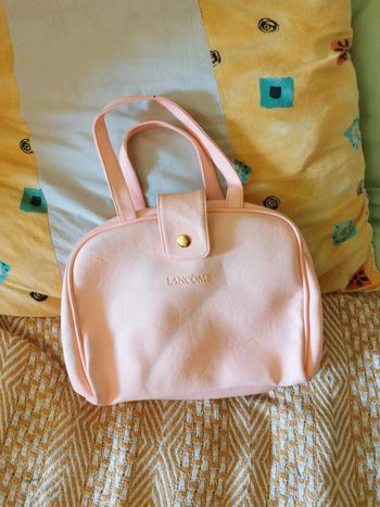 Gros sac trousse à maquillage Lancôme vintage