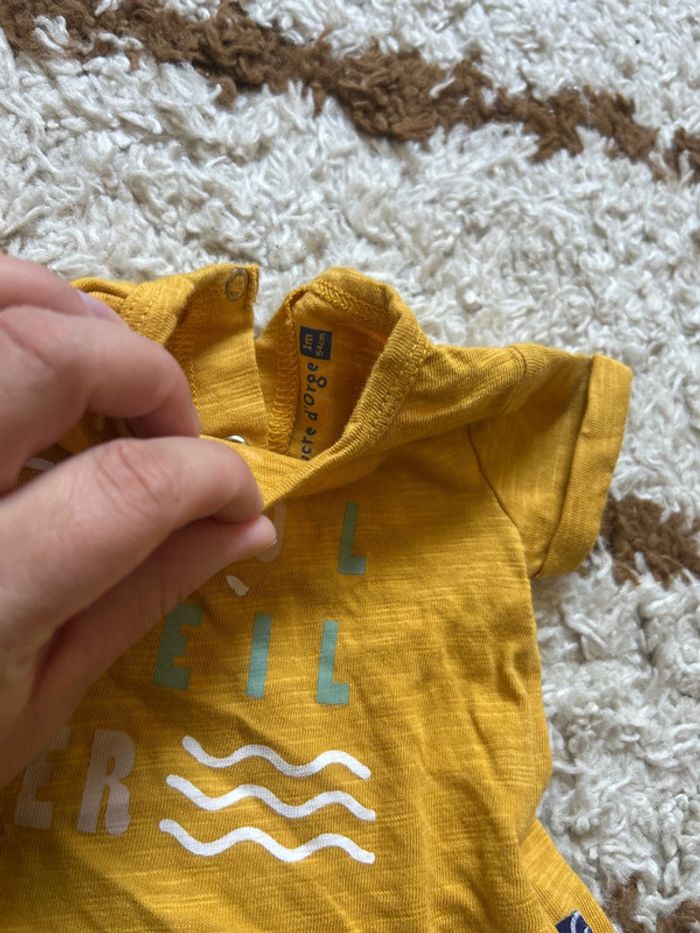 Ensemble short teeshirt bebe - photo numéro 2