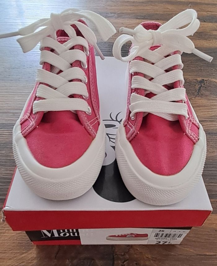Baskets roses filles taille 26 Disney Minnie Mouse - photo numéro 4