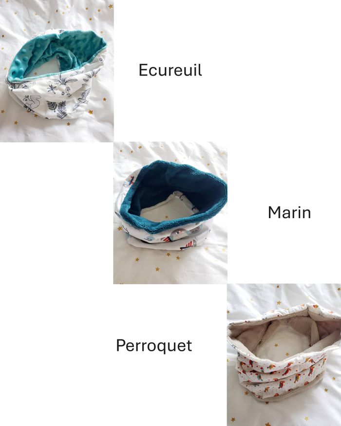 Snood / Tour de cou Enfant - Ecureuil - photo numéro 5