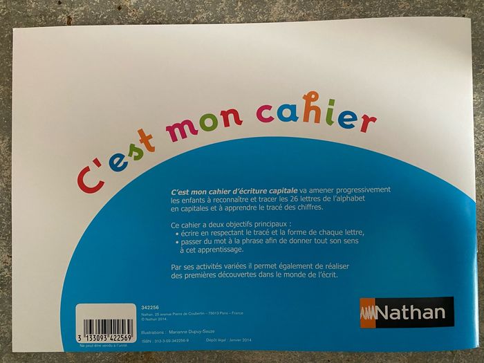 Mon cahier d’apprentissage - photo numéro 2