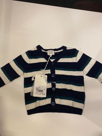 Gilet rayé « Carrément beau »