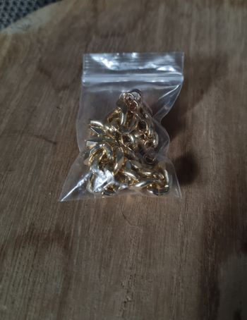 Bracelet chaîne doré