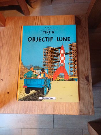 BD Tintin Objectif lune