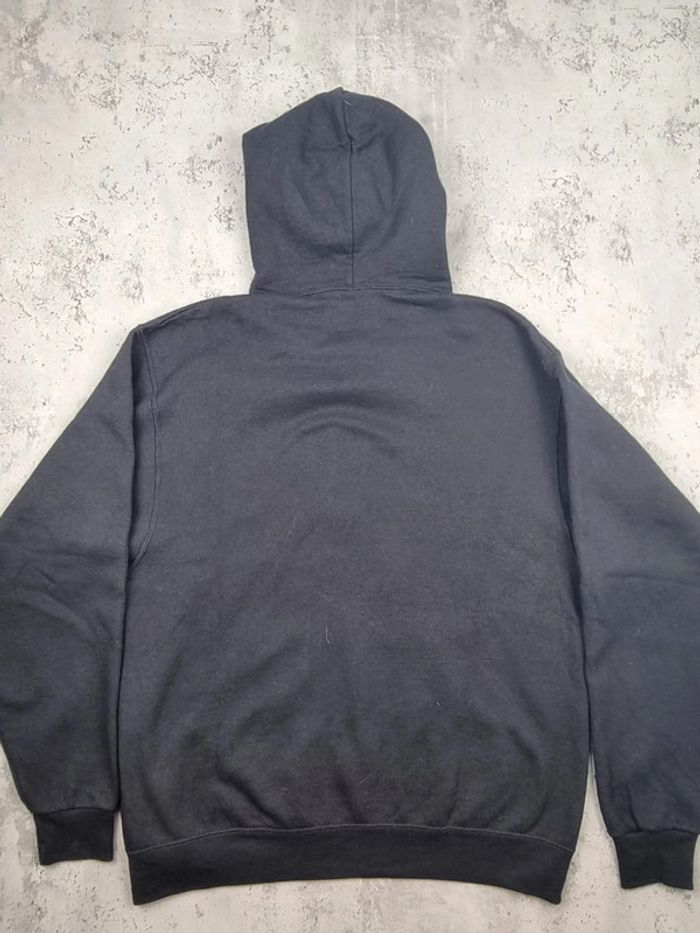 Pull capuche universitaire noir, L Hommes - photo numéro 6