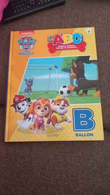 Livre l'abc lettre b tbe