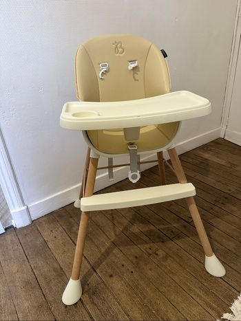 Chaise haute évolutive