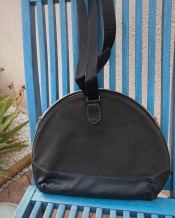 Sac Noir Demi-Cercle Laurent David Pitouche