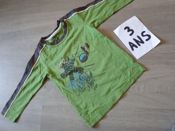Maillot t-shirt 3ans garçon