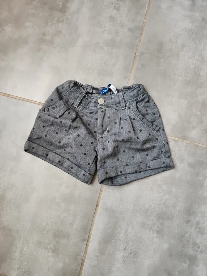 Short okaidi 7 ans