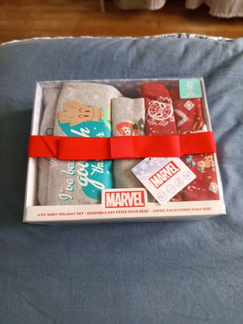 Ensemble bébé 4 pièces garçon 6/9 mois